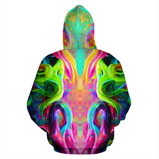 Cameron Gray | Paint Splash | Zip Up Hoodie