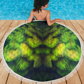 Amazona || Beach Blanket || by Cosmic Shiva