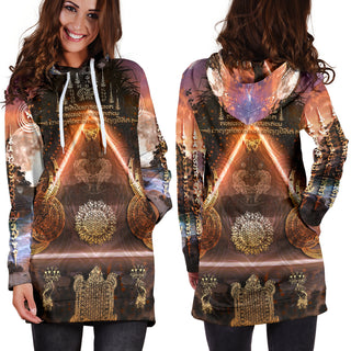 Sak yant || Hoodie dress || by Cosmic Shiva