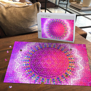 Cameron Gray | Flower Of Life | 500-1000 Pc Jigsaw Puzzle