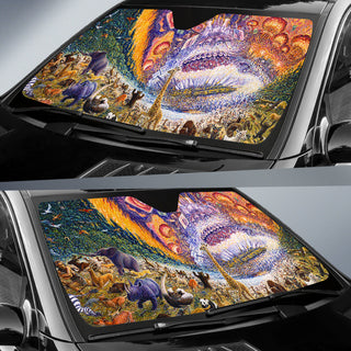 March of Progress Auto Sun Shade | Mark Henson
