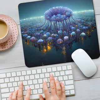 Jellypunk City Mouse Pad | Michael Garfield