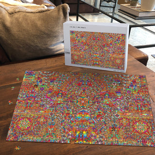 Infinity Mandala  | Jigsaw Puzzle | Lachlan Wardlaw