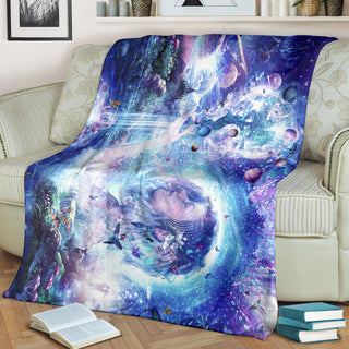 Dancing Dreams | Premium Microfleece Blanket | Cameron Gray