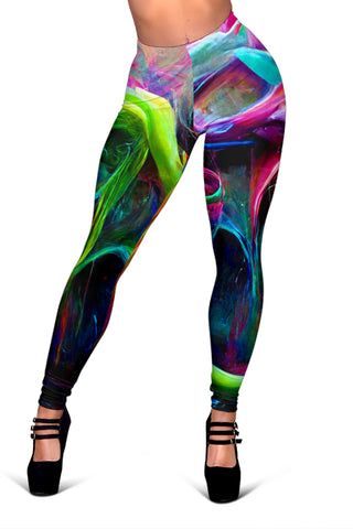 Cameron Gray | Paint Splash | Women's Leggings