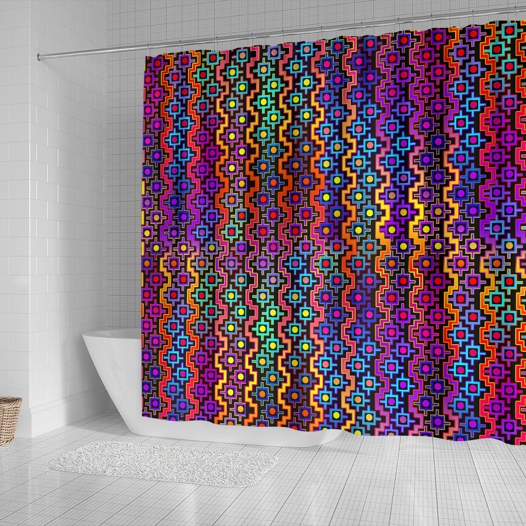 Rainbow Healing | Shower Curtain | Hakan Hisim