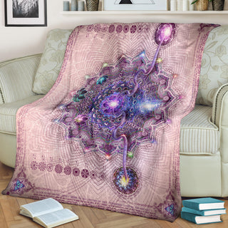 Sahasrara CROWN CHAKRA | MICROFLEECE BLANKET | HAKAN HISIM