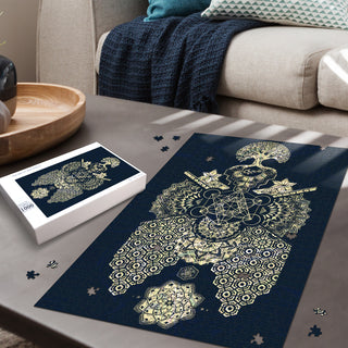 Geometric Gold | Puzzle | Mil Et Une