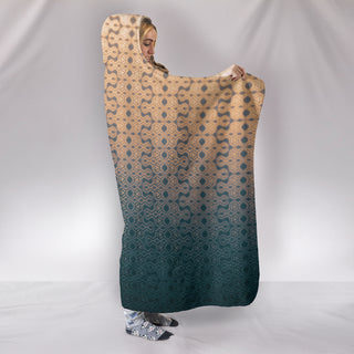 Dopamine Molecules #1 | Hooded Blanket | Mandalazed