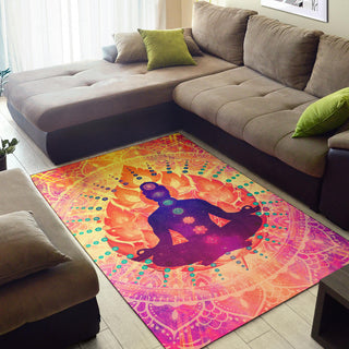 Sunrise Meditation | Floor Rug | Cameron Gray
