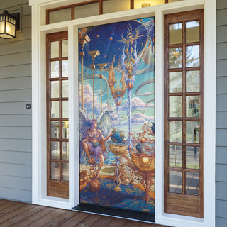 The Star of a New Day Door Sock | Marcelo Germana