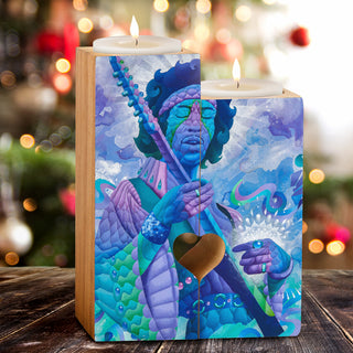 Purple Haze Candle Holder | Dylan Thomas Brooks