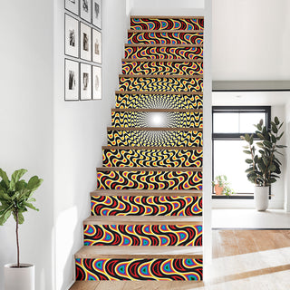 SWIRLS STAIR STICKERS | ROB MACK