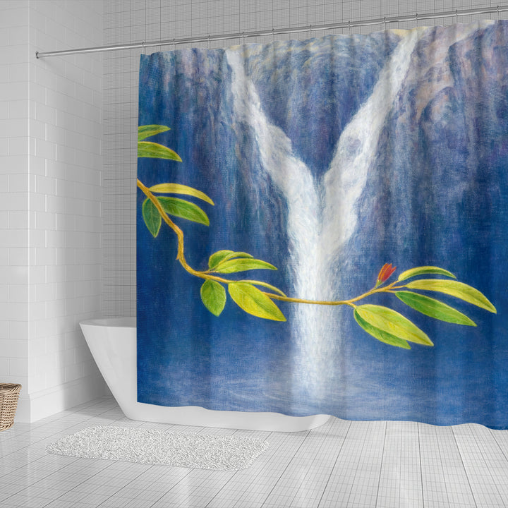 Waterfall | Shower Curtain | Mark Henson
