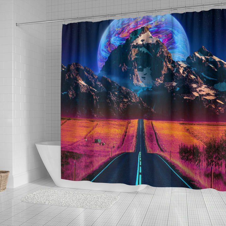 Forever Still Shower Curtain | Geoglyser