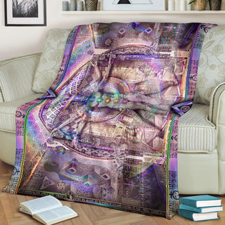 Vitruvian Spirit | Micro Fleece Blanket | Hakan Hisim