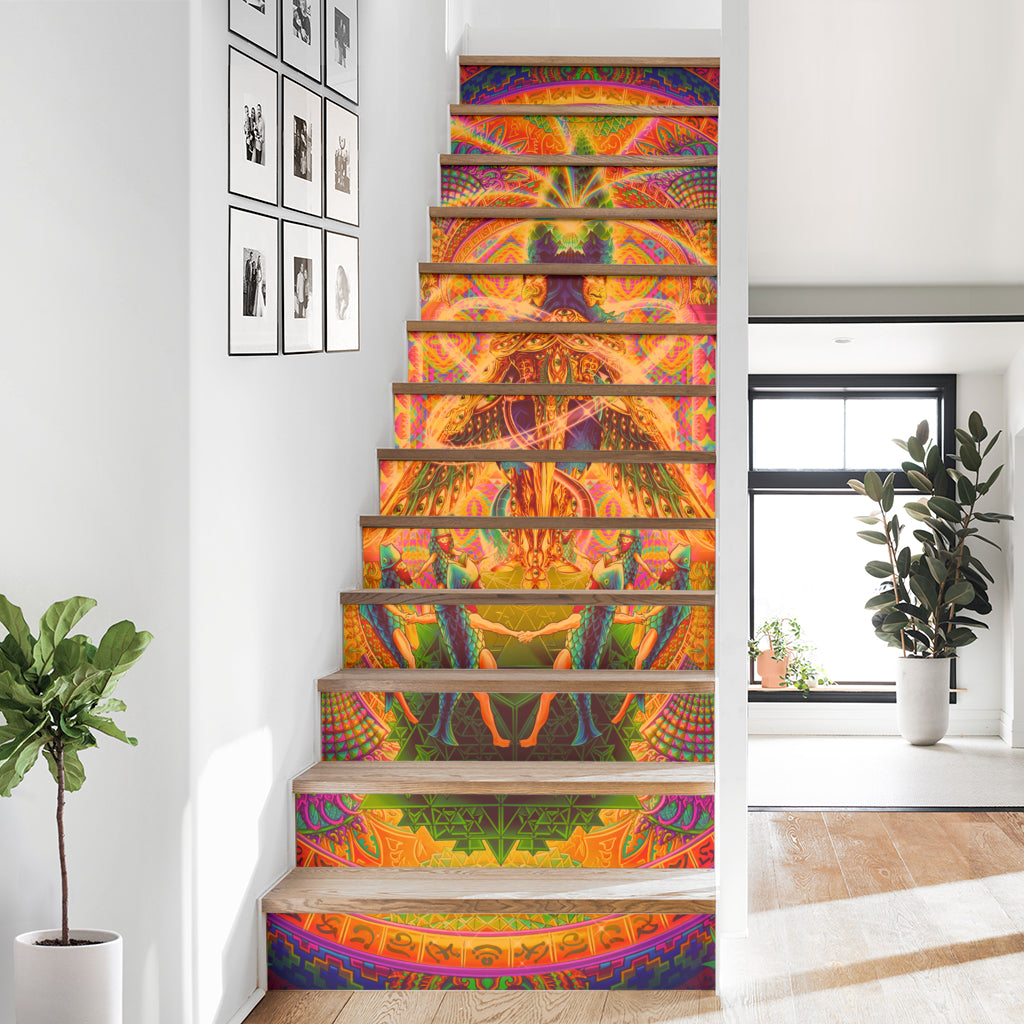 Death By Astonishment Stair Stickers | Salvia Droid