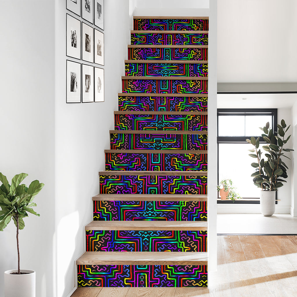 Prismatic Overlay | Stair Stickers | Hakan Hisim