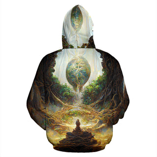 Sanctum Sanctorum Zipper Hoodie | Michael Garfield