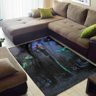 Glitch Forest Rug | Hubert S
