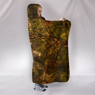 TempleTree | Hooded Blanket by Cosmic Shiva