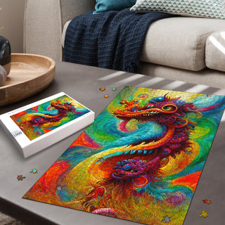 New Years Dragon Puzzle | Michael Garfield
