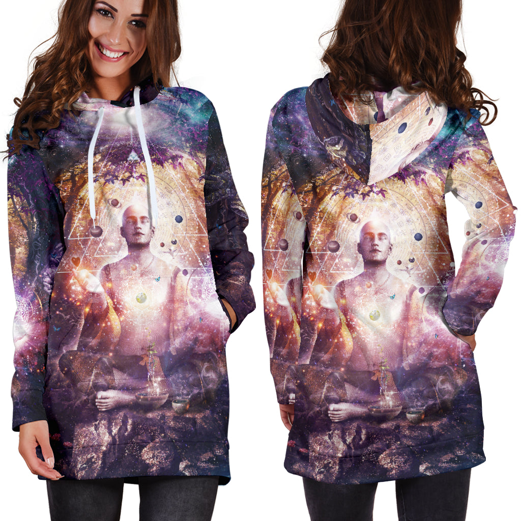 Connected To Source Womens Hoodie Dress | Cameron Gray