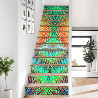 insectoid stair stickers | Bart Van Hertum