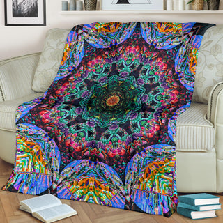Kaleidos VII | Microfleece Blanket | Makroverset