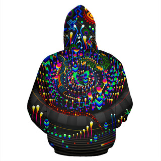 BLOOM | UNISEX ALL OVER HOODIE | TAS VISUALS