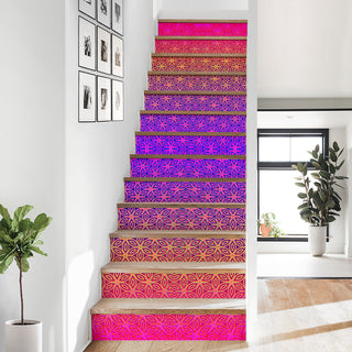 Sacral Bloom II | Stair Stickers | Hakan Hisim