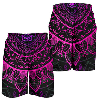Cameron Gray | Neon Mandala | Men's Shorts