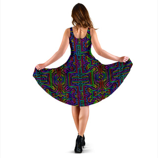 Prismatic Overlay | Women's Dress | Hakan Hisim