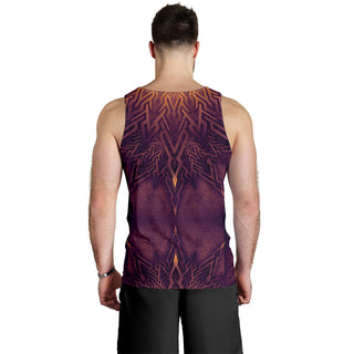 Mystical Aum Chakra Mandala - Amethyst | Tank Top | Mandalazed