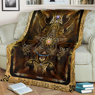 Sol Invictus | Micro Fleece Blanket | Hakan Hisim