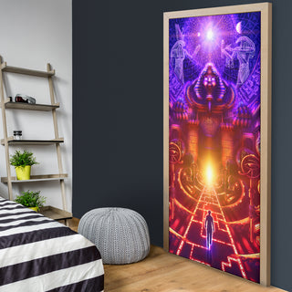 Walking to the Source Door Sock | Salvia Droid