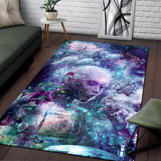 Discovering The Cosmic Consciousness | Floor Rug | Cameron Gray