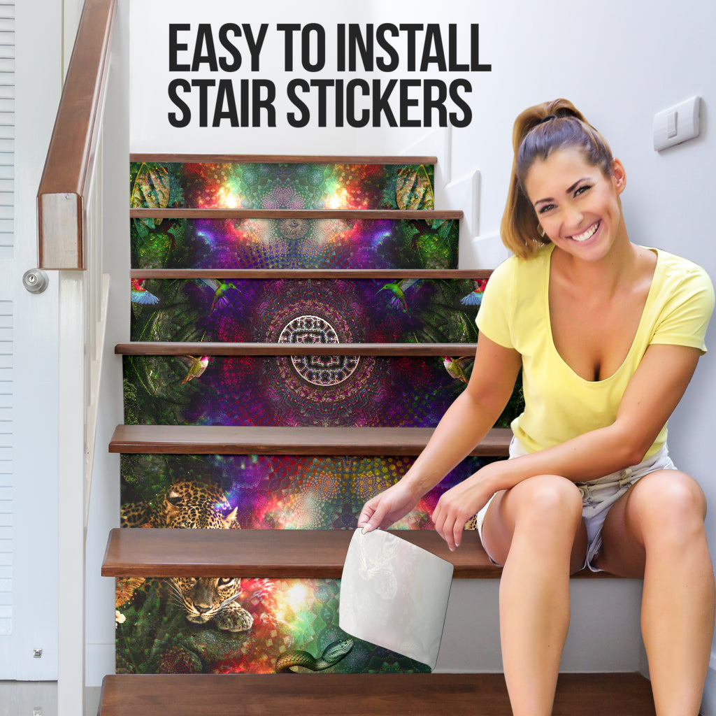PACHAMAMA || Stair Stickers || by Cosmic Shiva