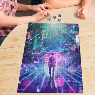 Neon Zone | Jigsaw Puzzle | Cameron Gray