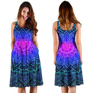 MANDALA LOVE WOMENS DRESS | CAMERON GRAY