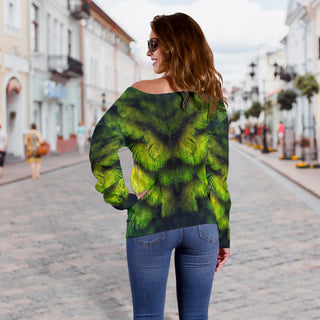 Amazona || Off Shoulder Sweater || by Cosmic Shiva