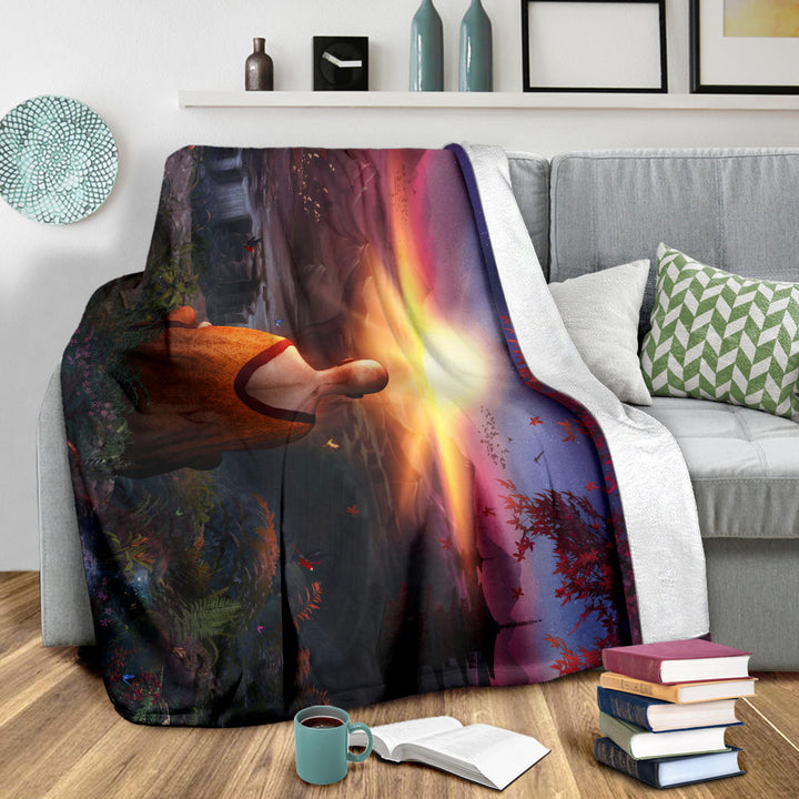 A Magical Existence | Premium Microfleece Blanket | Cameron Gray