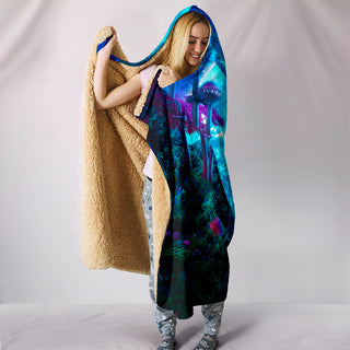 Lost Sky Hooded Blanket | Cameron Gray