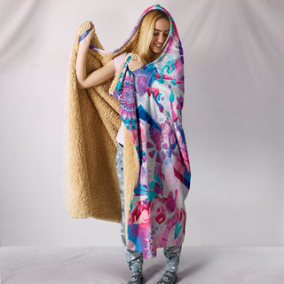 Entheogenic Vimana | Hooded Blanket | Dylan Thomas Brooks