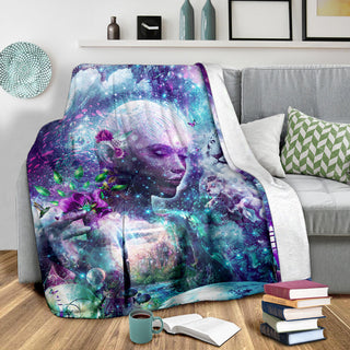 Cosmic Consciousness | Premium Microfleece Blanket | Cameron Gray