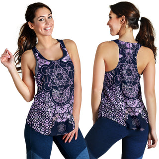 Geometric Violet | Tank | Mil Et Une