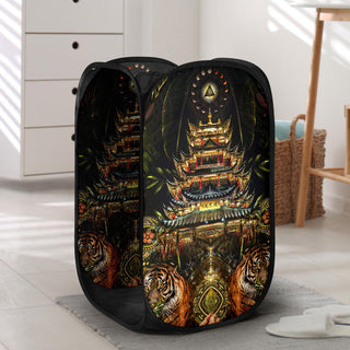 Ecliptik | Laundry Hamper by Cosmic Shiva