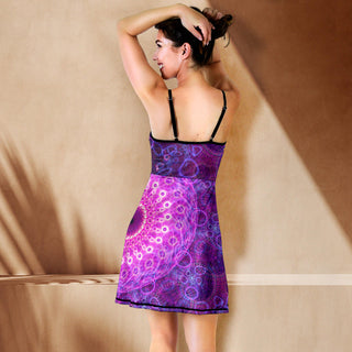 Sacred Flower Sling Dress | Cameron Gray