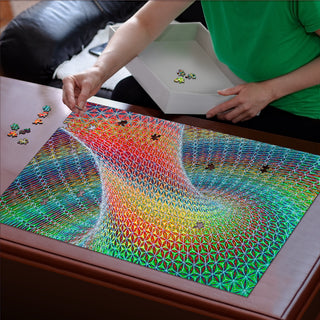 Vortex Premium Wood Jigsaw Puzzle by Bart Van Hertum