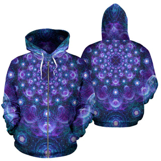 Trippy Geometry Hoodie | Cameron Gray